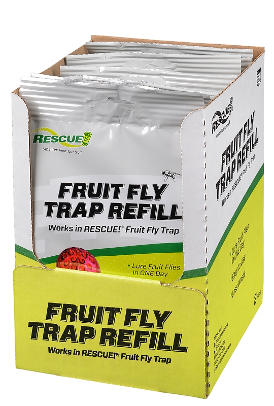 Rescue FFTA-DB12 Repellent Fruit Fly Trap, Includes: 30 Days Attractant
