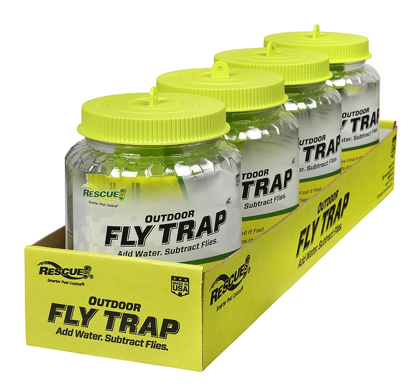 Rescue FTR-SF4 Fly Trap Refill, Solid, Musty, Refill Pack