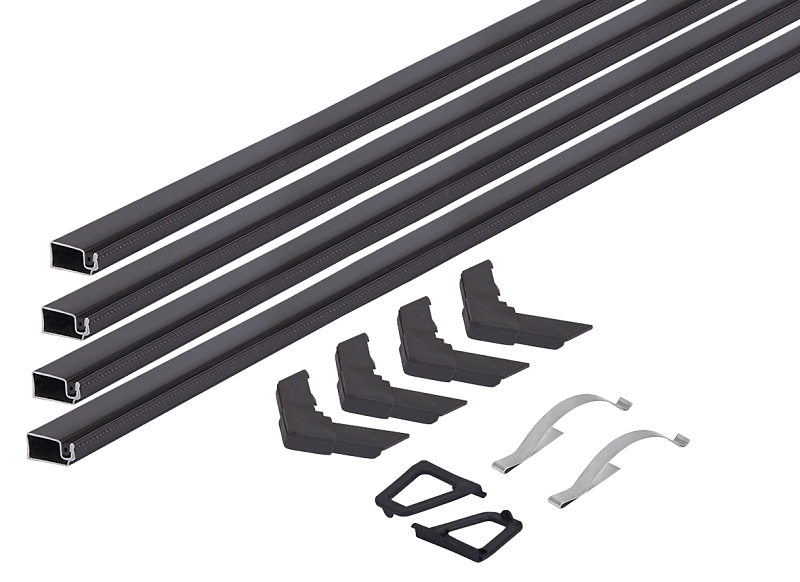 M-D 14106 Screen Replacement Kit, Aluminum, Bronze, For: 5/16 in Frames