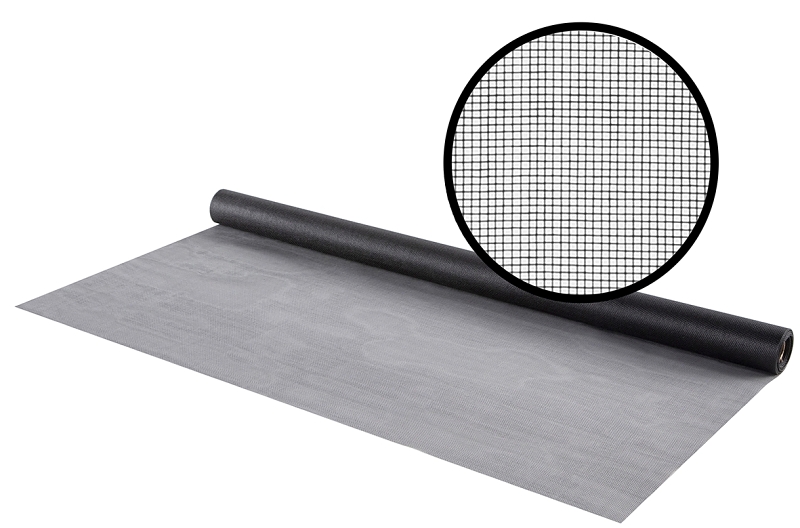 M-D 14124 Screen Mesh, 25 ft L, 4 ft W, Fiberglass