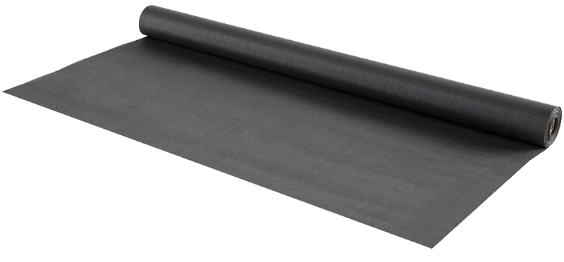 M-D 14143 Sun Screen Mesh, 7 ft L, 3 ft W, Fiberglass, Charcoal