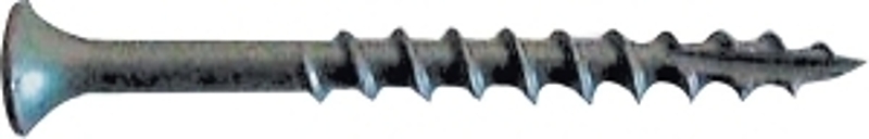 Senco 06A Series 06A125P Screw, Gray, #6 Thread, 1-1/4 in L, Bugle Head, #2 Drive, Steel, Phosphate, 1000/PK