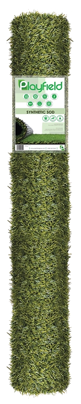 Natco PRT2236-7.6X10 Series Artificial Grass Rug, 10 ft L x 7.6 ft W Dimensions, Verdure, Turf, Dark Green