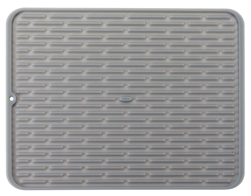 Oxo 1410880 Dish Drying Mat, 16.9 in L, 12-1/2 in W, Silicone