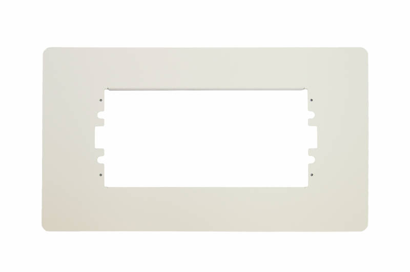 TPI 4300PW Wallplate Adapter, White