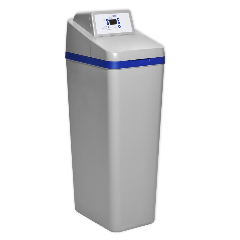 Ecopure EPHS Water Softener and Filter, 100 Grain, 16-1/2 in W, 48 in H, 19-3/4 in D