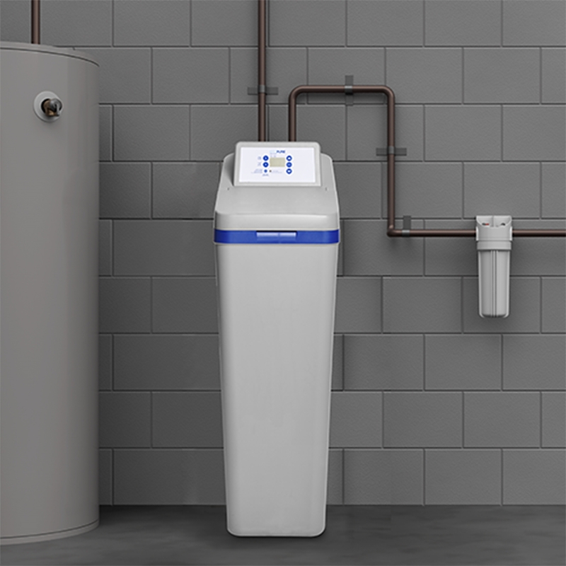 Ecopure EPHS Water Softener and Filter, 100 Grain, 16-1/2 in W, 48 in H, 19-3/4 in D
