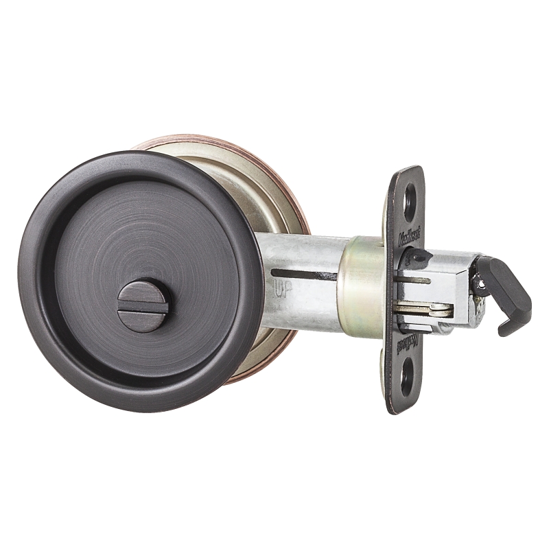 Kwikset 335 11P Privacy Door Pull, Venetian Bronze, 2-3/8 in Backset
