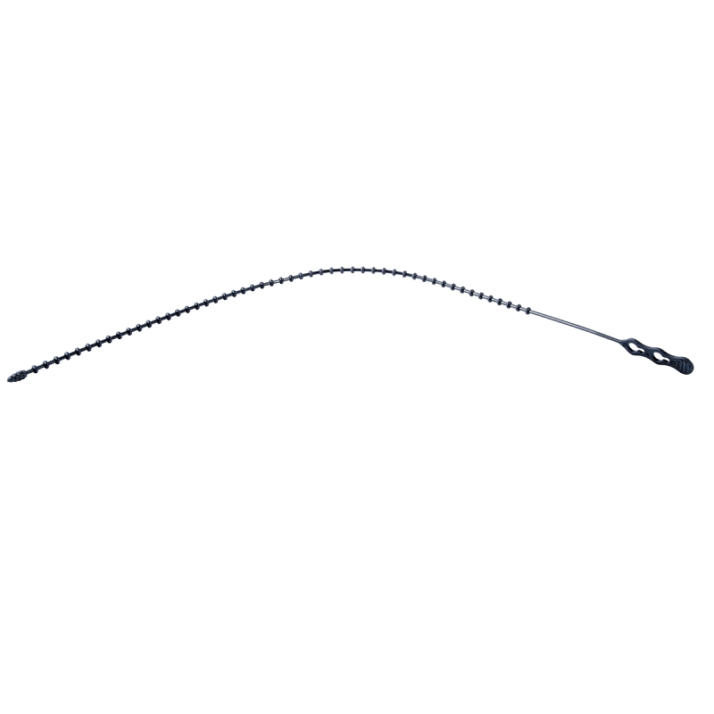 Gardner Bender 45-24BEADBK Cable Tie, 7 in Max Bundle Dia, Keyhole Slot Locking, Plastic, Black