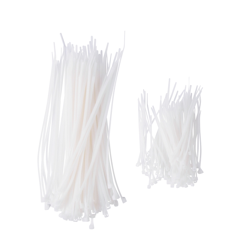 Gardner Bender 10098NL Cable Tie Assortment, 2 in Max Bundle Dia, Nylon, White