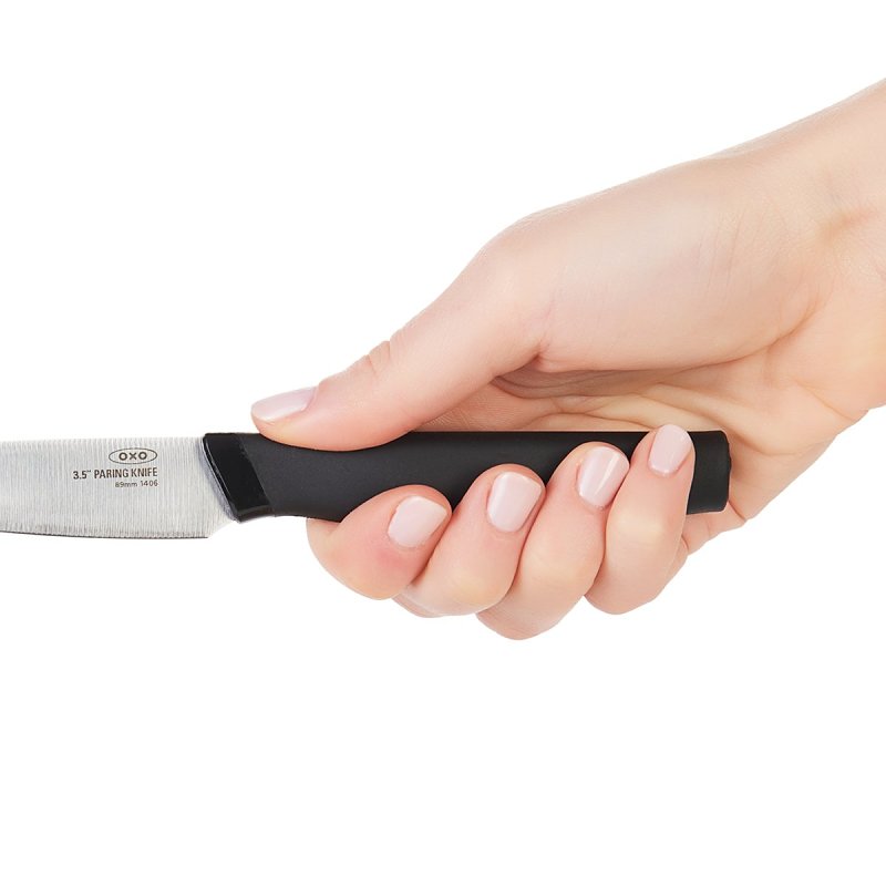 Good Grips 22081 Paring Knife, 3-1/2 in L Blade