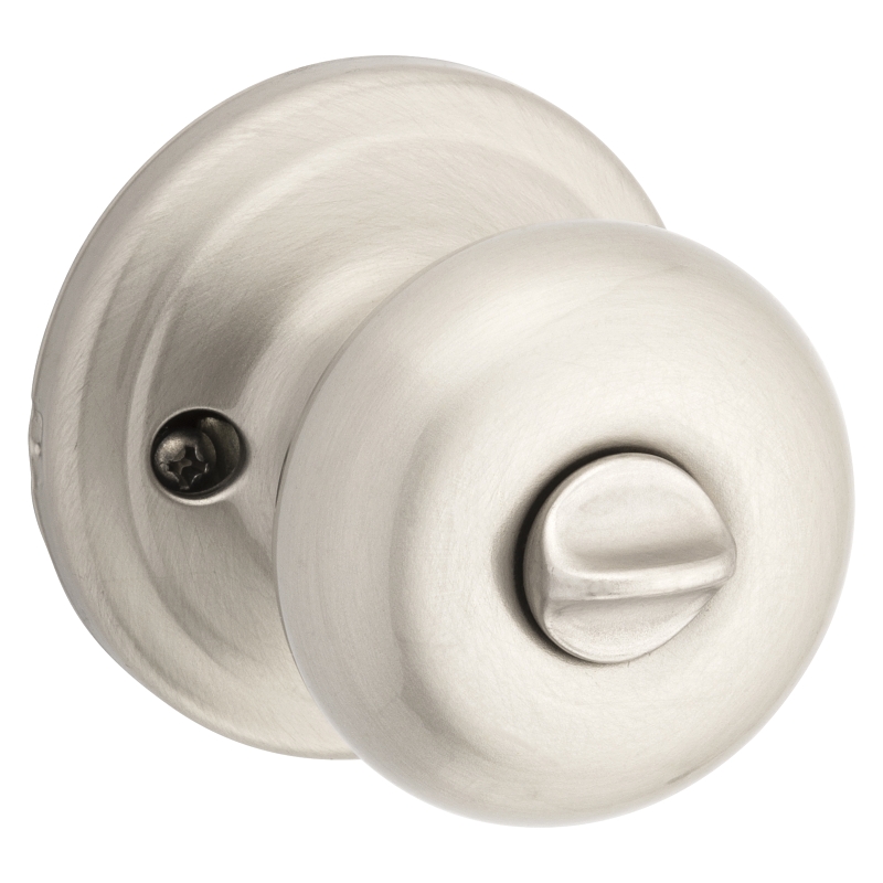 Kwikset Signature Series 740J15SMTCP Entry Knob, Satin Nickel, Metal, KW1, K4 Keyway, 2 Grade