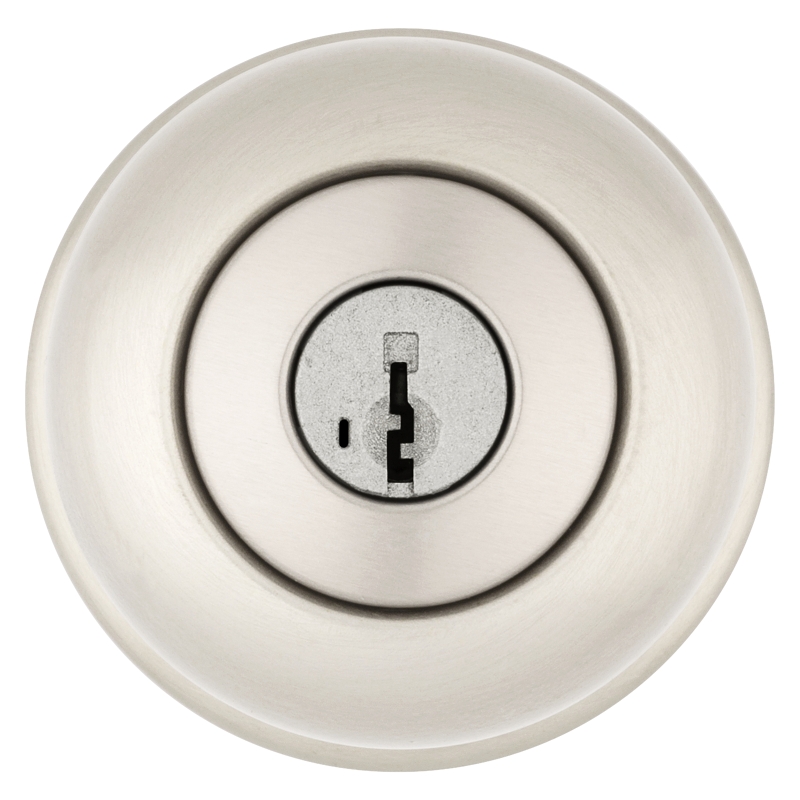 Kwikset Signature Series 740J15SMTCP Entry Knob, Satin Nickel, Metal, KW1, K4 Keyway, 2 Grade