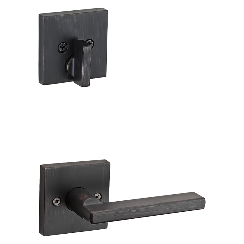 Kwikset 818SCEXHFL SQT11P Combination Lockset, San Clemente Design