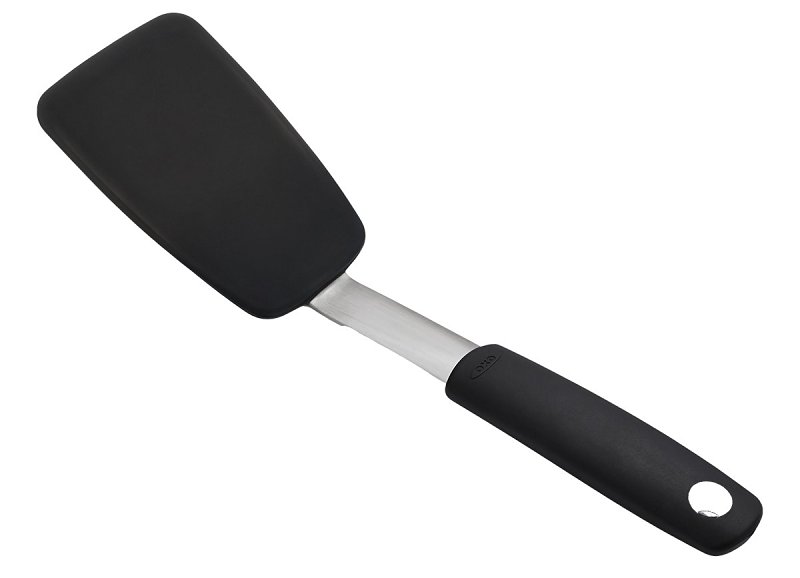 Good Grips 1071536 Flexible Turner, 3.12 in W Blade, Silicone Blade