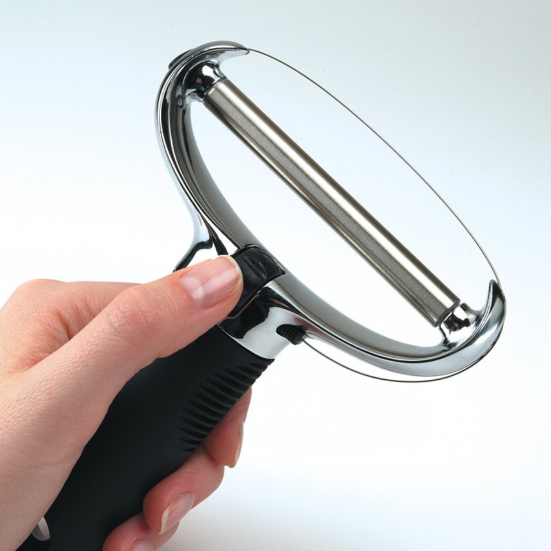 Good Grips 1071567V3 Cheese Slicer, Zinc Blade, Dishwasher Safe