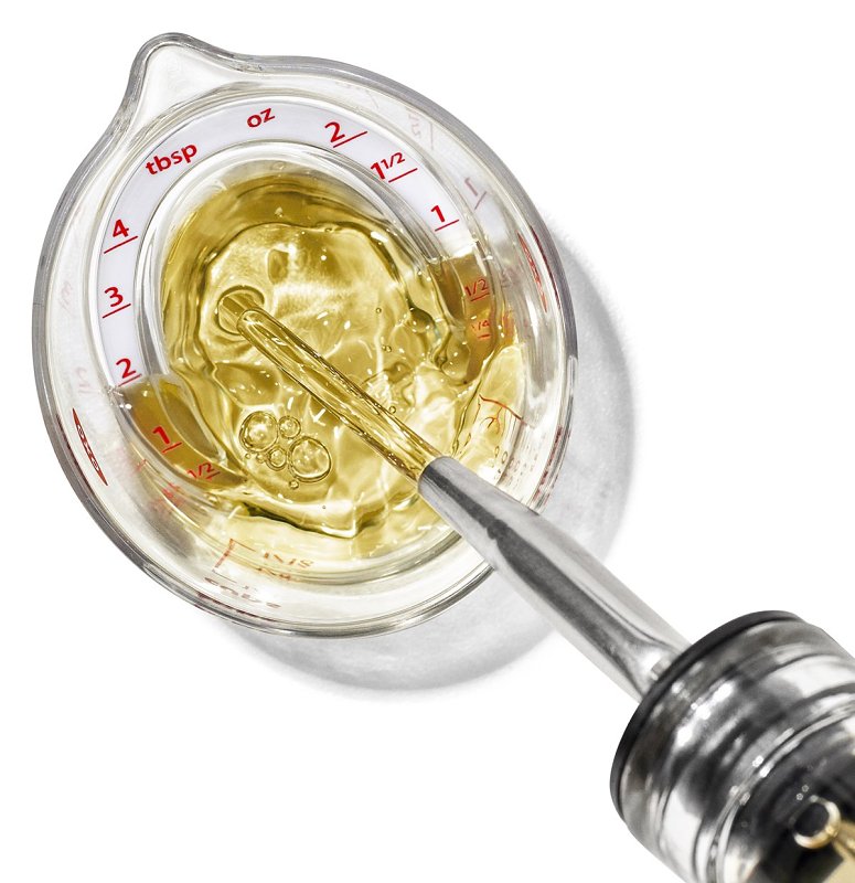 Good Grips 1109880 Measuring Cup, 2 oz Capacity, Plastic, Clear