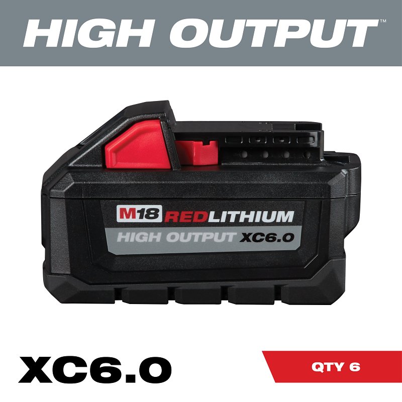 BATTERY HIGH OUTPUT M18 XC6.0
