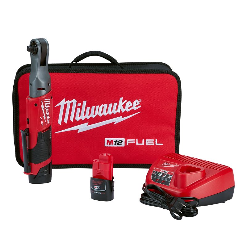 KIT RATCHET CORDLESS M12 3/8IN