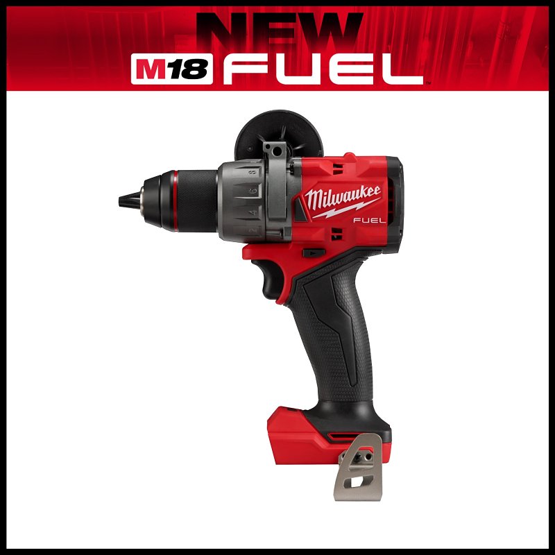 Milwaukee M18 FUEL 2904-20 Hammer Drill/Driver, Tool Only, 18 V, 5 Ah, 1/2 in Chuck, Keyless Chuck, 33,000 BPM