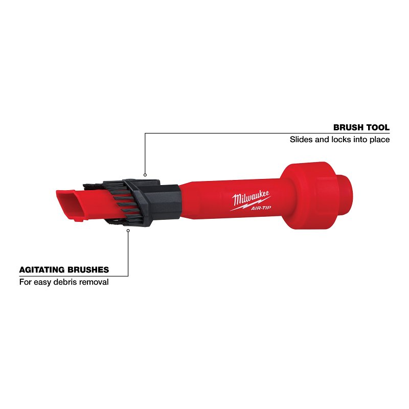Milwaukee AIR-TIP 49-90-2028 2-in-1 Utility Brush Tool