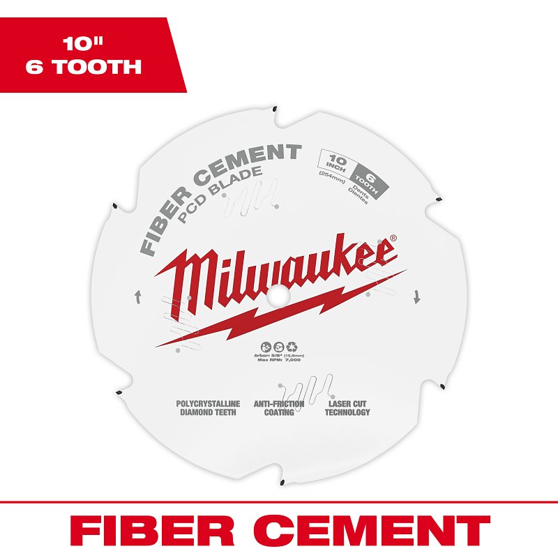 BLADE SAW CIR PCD/FC 6T 10IN