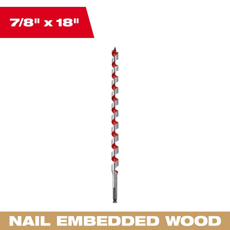 BIT AUGER SHIP 7/8 X 18IN