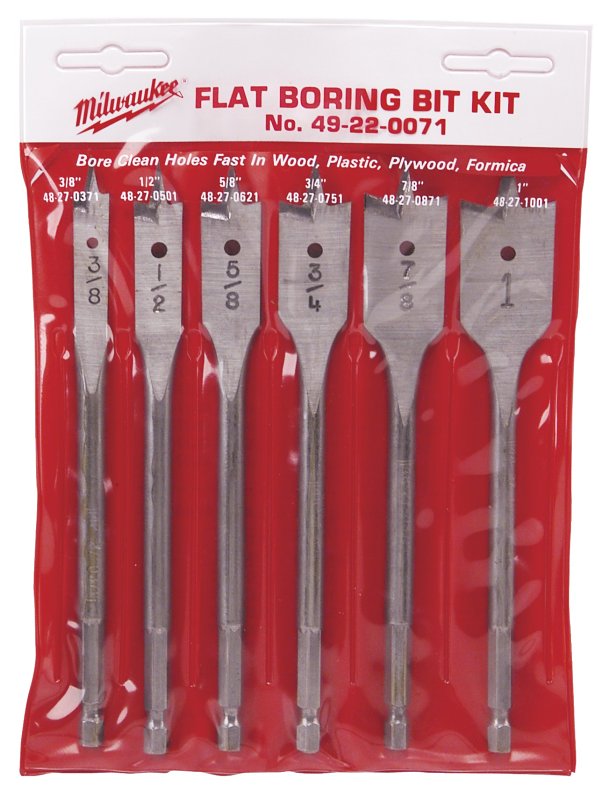 KIT BORING BIT FLAT UNIVERSAL