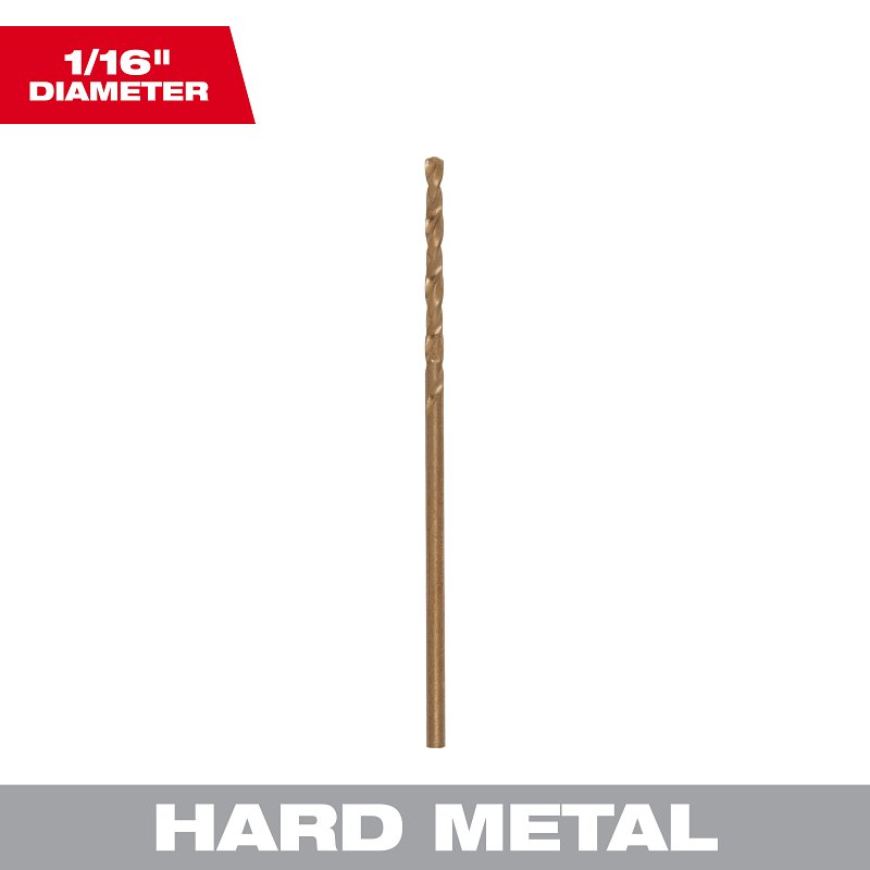 BIT DRILL COBALT 1/16IN