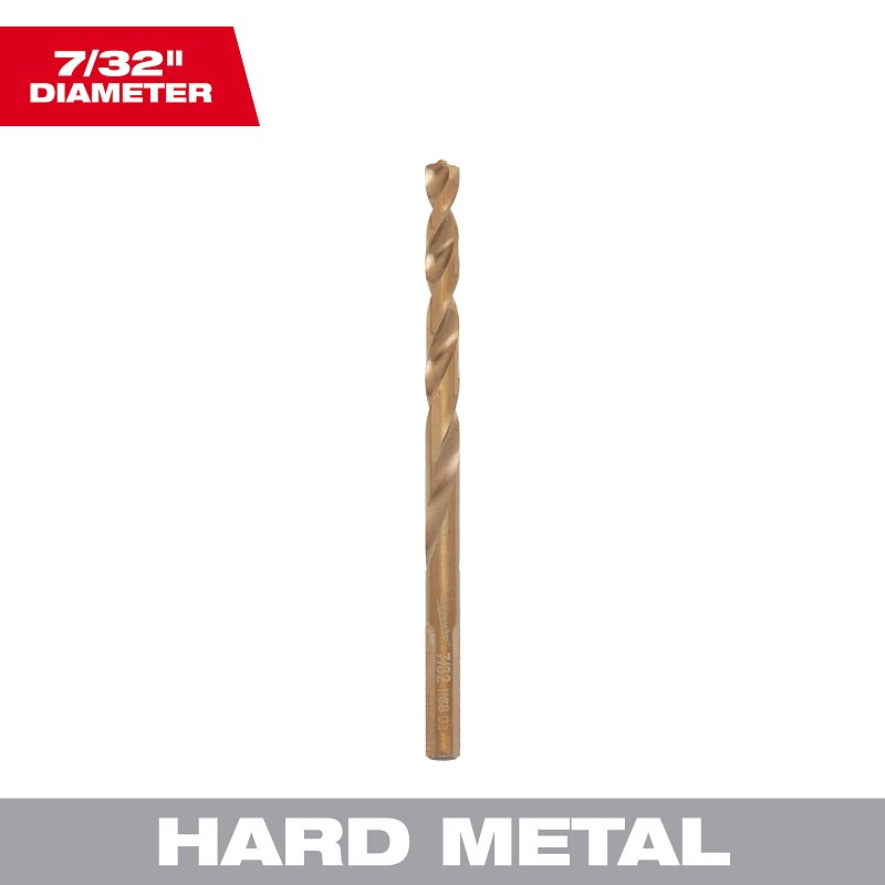 BIT DRILL COBALT 7/32IN