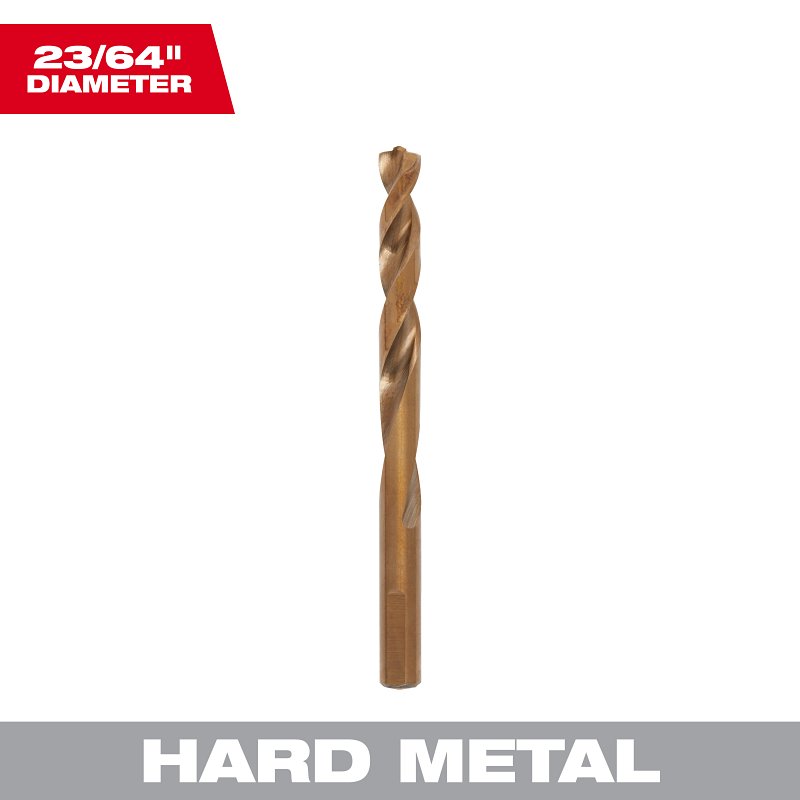 BIT DRILL COBALT 23/64IN