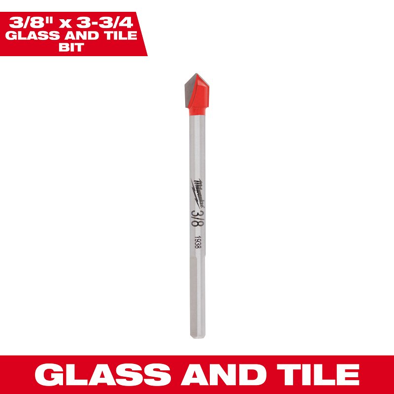 BIT GLASS & TILE 3/8IN