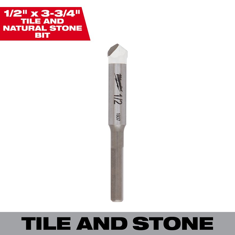 BIT TILE & NATURAL STONE 1/2IN