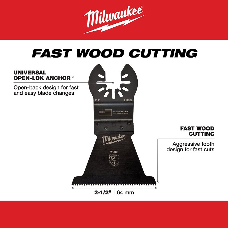 BLADE WOOD HCS 2-1/2IN