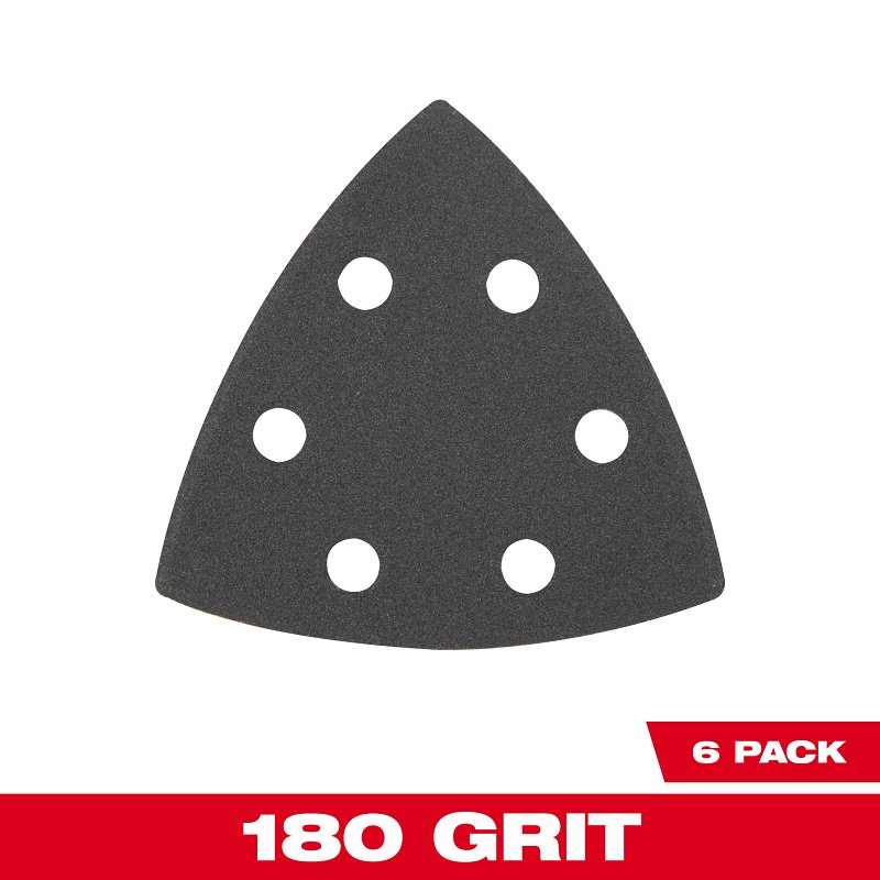 SANDPAPER TRIANGLE 180GR 1/2IN