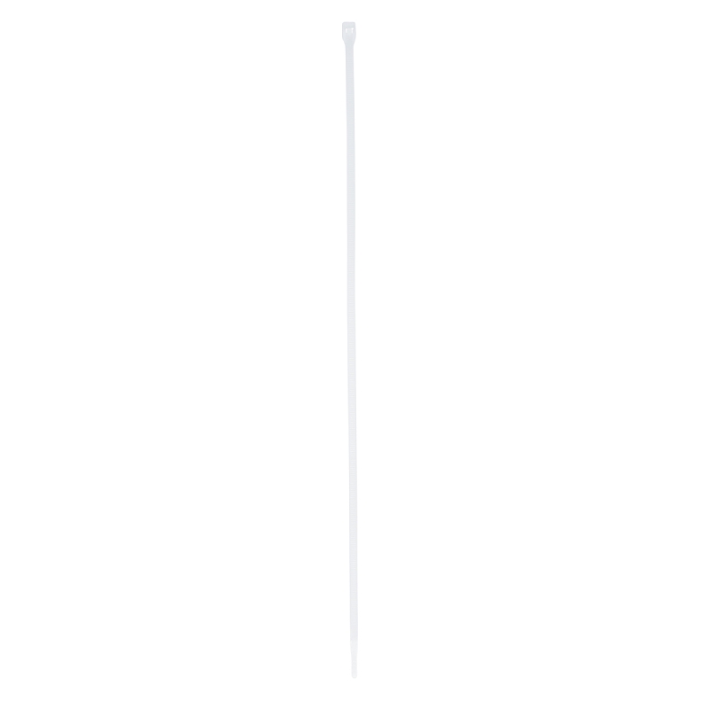 Gardner Bender 46-210 Cable Tie, 0.27 in Max Bundle Dia, Double-Lock Locking, Nylon, Natural, 11 in L, 100/BAG