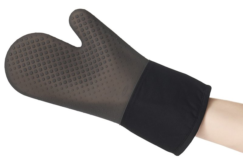 Good Grips 11219800 Oven Mitts, Silicone, Black