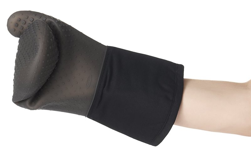 Good Grips 11219800 Oven Mitts, Silicone, Black