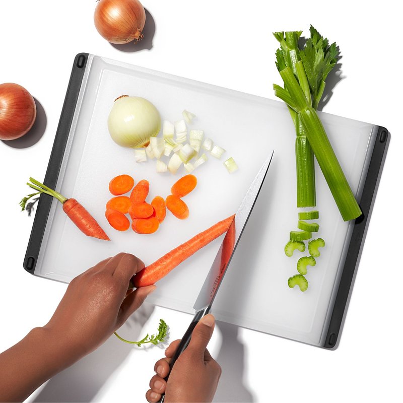 Good Grips 11272800 Utility Cutting Board, 14-3/4 in L, 10-1/2 in W