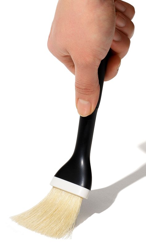 Good Grips 11295300 Pastry Brush, Comfort Grip, Non-Slip Grip Handle, Plastic, Black