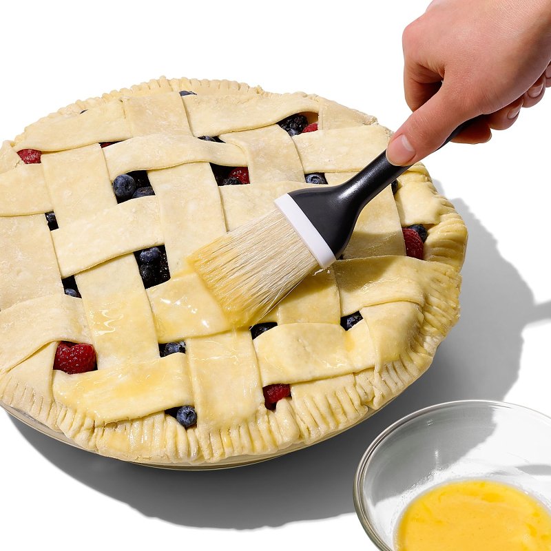 Good Grips 11295300 Pastry Brush, Comfort Grip, Non-Slip Grip Handle, Plastic, Black
