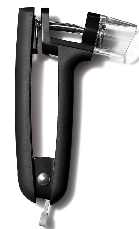 Good Grips 11316300 Cherry and Olive Pitter, 5-3/4 in L, 1-1/4 in W, 4-3/4 in H, Zinc