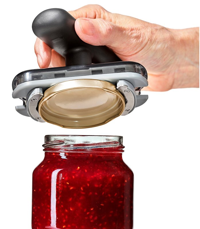Good Grips 11332200 Twisting Jar Opener with Base Pad, Black, 5 in OAL