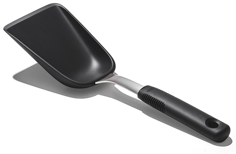 Good Grips 11375300 Sheet Pan Scoop, 10 in L, Nylon