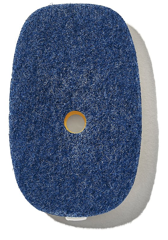 Good Grips 12361500 Soap Dispensing Dish Scrub Refill, 1-1/2 in OAL, Plastic/Rubber Handle, Blue/Yellow Handle