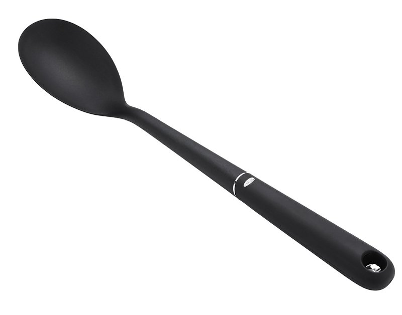 Good Grips 1190600 Non-Stick Spoon, 13 in OAL, Nylon, Black