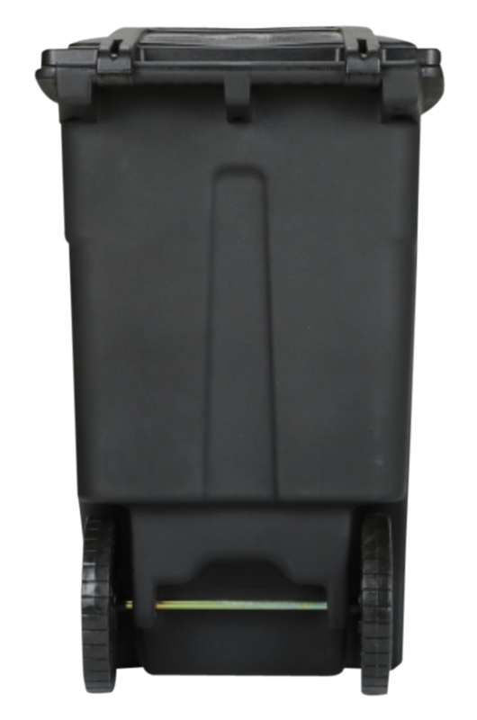 Toter 79248-R2200 Trash Can, 48 gal Capacity, Polyethylene, Black, Lid Closure