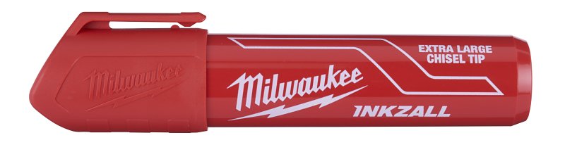 Milwaukee 48-22-3266 Marker, Large Chisel Tip, Red