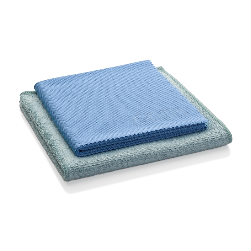 e-cloth 10601 Kitchen Cloth Set, Polyamide/Polyester, Blue/Green