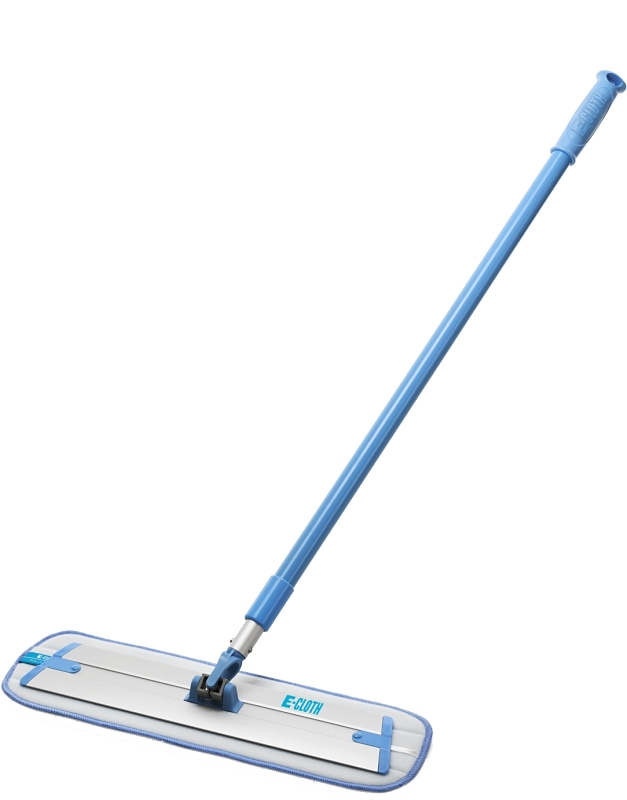 e-cloth 10620 Deep Clean Mop, Aluminum/Polyamide/Polyester, Blue/Silver